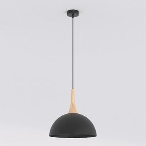 Závěsné svítidlo NAUTICA 1S – černé, 1× GX53, šířka 30 cm