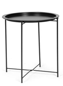 Kovový kulatý odkládací stolek ø 47 cm Hilmar – Yes Everyday