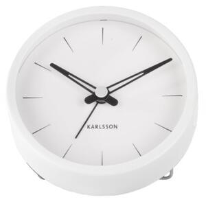 Designový budík 5835WH Karlsson 9cm