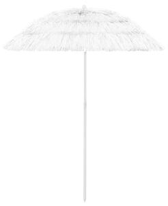 Plážový slunečník Hawaii bílý 180 cm 314700