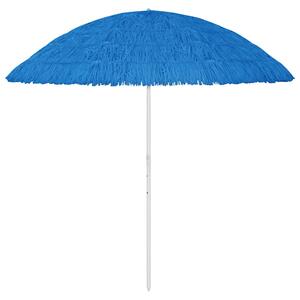 Plážový slunečník Hawaii modrý 300 cm 314696