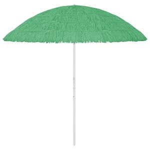Plážový slunečník Hawaii zelený 300 cm 314699