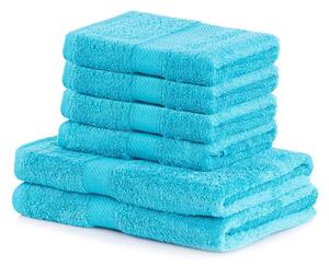 Sada modrých ručníků DecoKing BAMBY