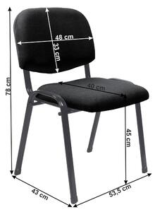Kancelářská židle Beys 2 NEW (černá). 1028810