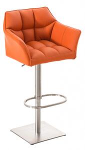 Barová židle Damaso oranžová