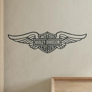 Živá Zeď Samolepka Harley Davidson křídla