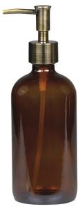Skleněná Mocca láhev nebo dávkovač na mýdlo s pumpičkou 480 ml (Chic Antique)