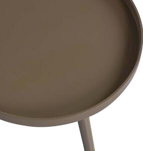 Hnědý Konferenční stolek Sasha ø 41 × 43 cm WOOOD