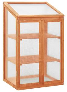 Skleník 60 x 45 x 100 cm jedlové dřevo 314848