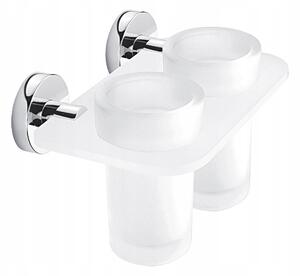 Nimco Unix nástěnný držák na zubní kartáčky dvojitý UN X3-58DW-26
