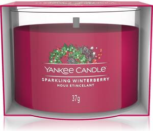 Yankee Candle Sparkling Winterberry votivní svíčka 37 g