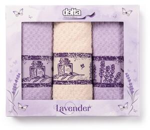 Froté utěrky na nádobí Lavender set 3 ks