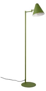 Zelená stojací lampa s ohybatelnou konstrukcí (výška 126,5 cm) Cosima – Trio