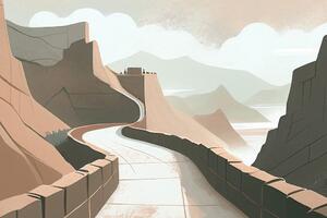 Obraz světoznámá Čínská zeď