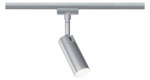 PAULMANN URail LED lištový spot 3-krokové-stmívatelné Tubo spot 4W 4000K stmívatelné 230V matný chrom 955.96
