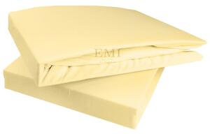 Plachta posteľná vanilková superstretch EMI: Prostěradlo 180x200