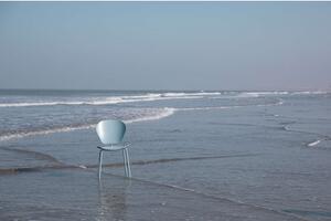ZUIVER THE OCEAN židle modrá