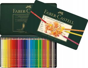 Faber-Castell 110036 Polychromos plechová krabička 36 ks