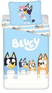 Povlečení Bluey Pejsci modré 6952 140x200 JERRY FABRICS