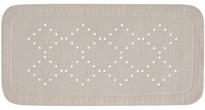 Spirella protiskluzová podložka do vany ALASKA, šedo-hnědá, PVC, 91 x 36 cm