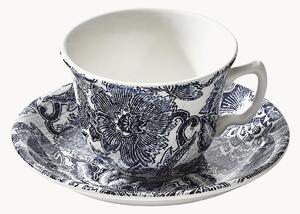 Šálek na čaj's podšálkem Faded Peony