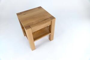 Wooded Odkládací stolek Denver z masivu DUB