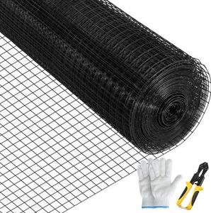 Drátěný plot Secure Chicken Rabbit Enclosure Net - Vinyl Coated - 2,5 x 2,5 cm - 16 Gauge - 61 x 30 m