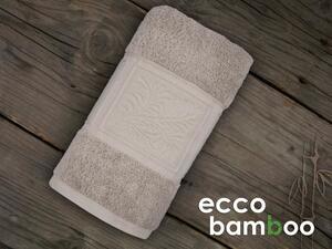 GRENO Ručník Ecco Bamboo 50x90 Luxus tmavě béžová
