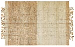 Jutový koberec 200 x 300 cm béžový KARKIN
