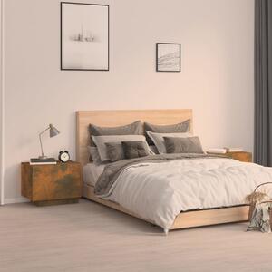 Noční stolek kouřový dub 100 x 35 x 40 cm kompozitní dřevo 3152832