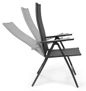 Zahradní židle Blumfeldt London - 2 ks / černá