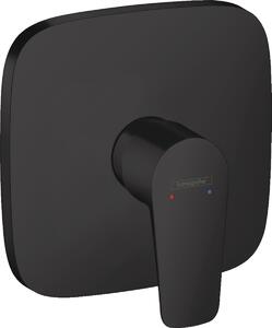Podomítková sprchová baterie Hansgrohe Talis E černá