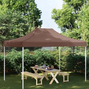 Střecha k party stanu 4 x 3 m hnědá 270 g/m² 315358