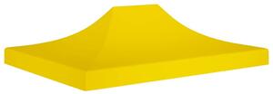 Střecha k party stanu 4,5 x 3 m žlutá 270 g/m² 315374