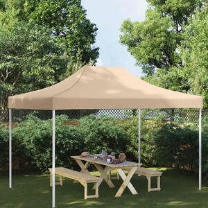 Střecha k party stanu 4,5 x 3 m béžová 270 g/m² 315366
