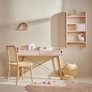 Růžový dětský psací stůl LOTTA SUNSET