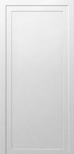 Solid Elements Vedlejší vchodové dveře Simple, 80 P, 880 × 1980 mm, plast, pravé, bílé, plné