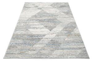 Makro Abra Moderní kusový koberec PORTLAND G501B bílý modrý Rozměr: 120x170 cm