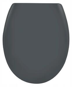 WC sedátko Spirella ovoid šedé duroplast