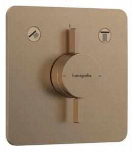 Podomítková sprchová baterie Hansgrohe DuoTurn Q zlatá