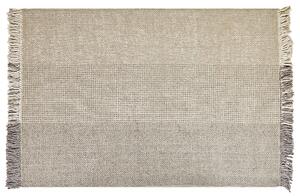 Vlněný koberec 140 x 200 cm šedý TEKELER