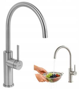 REA KUCHYŇSKÁ BATERIE JS-702805N RIVO KARTÁČOVANÝ NIKL