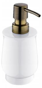 Ruční dávkovač mýdla na desku Nimco 150 ml bílý