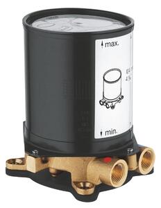 Nástěnná vanová baterie Grohe černá