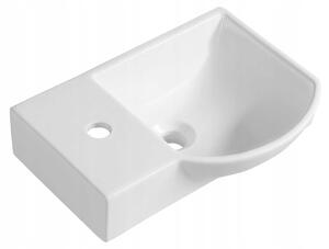 Umyvadlo závěsné obdélníkové Sapho SMALL 45 cm bílé