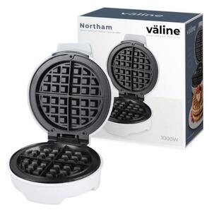 Vaflovač Väline Northam na 4 vafle, kruhový, 1000W, pečící deska 20cm, 3 roky záruka