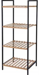 Koupelnový regál Bathroom Solutions, béžové odstíny, 32,5 x 38 x 95 cm