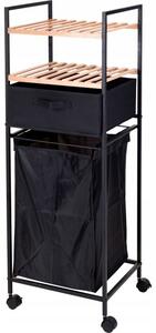Volně stojící koš na prádlo Bathroom Solutions 40l černý