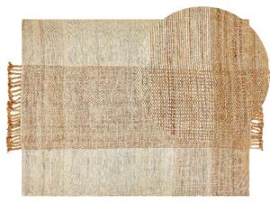 Jutový koberec 140 x 200 cm béžový HAMZALAR