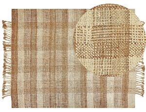 Jutový koberec 160 x 230 cm béžový BERISSA